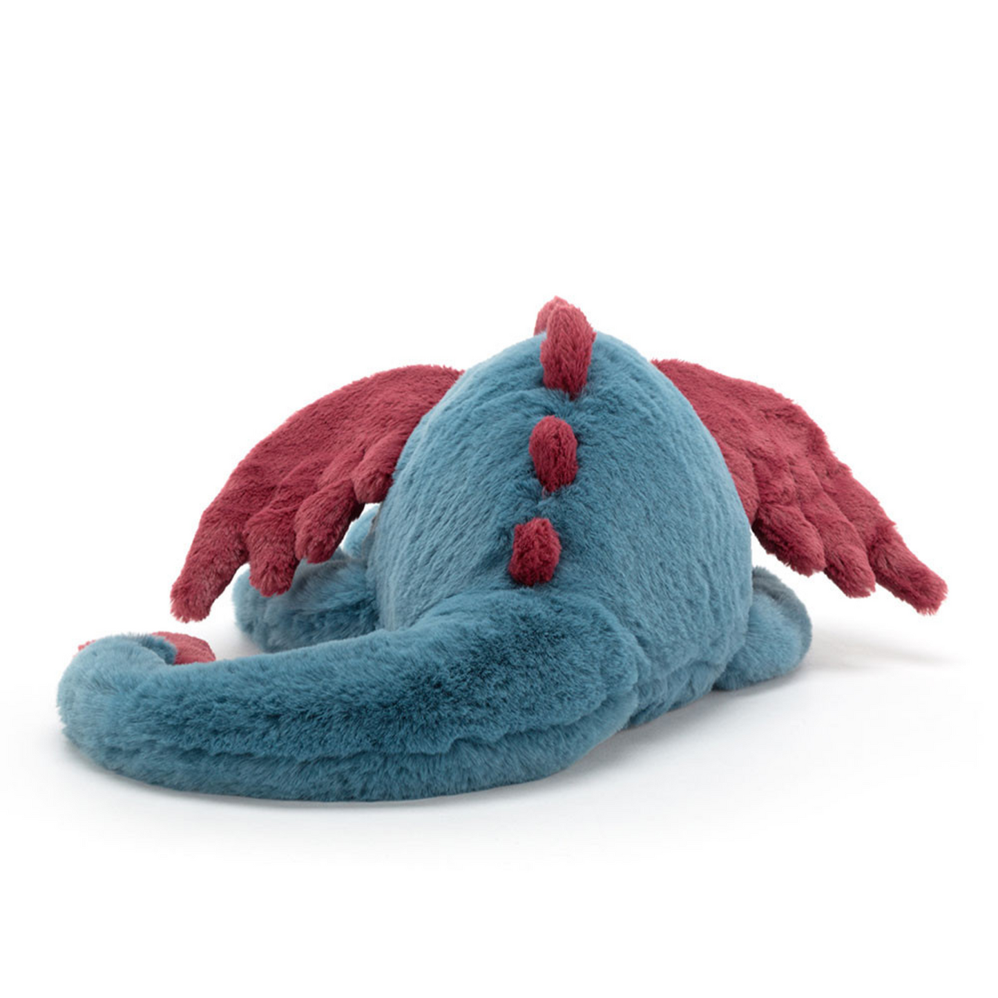 Plush Dragon Dark Blue