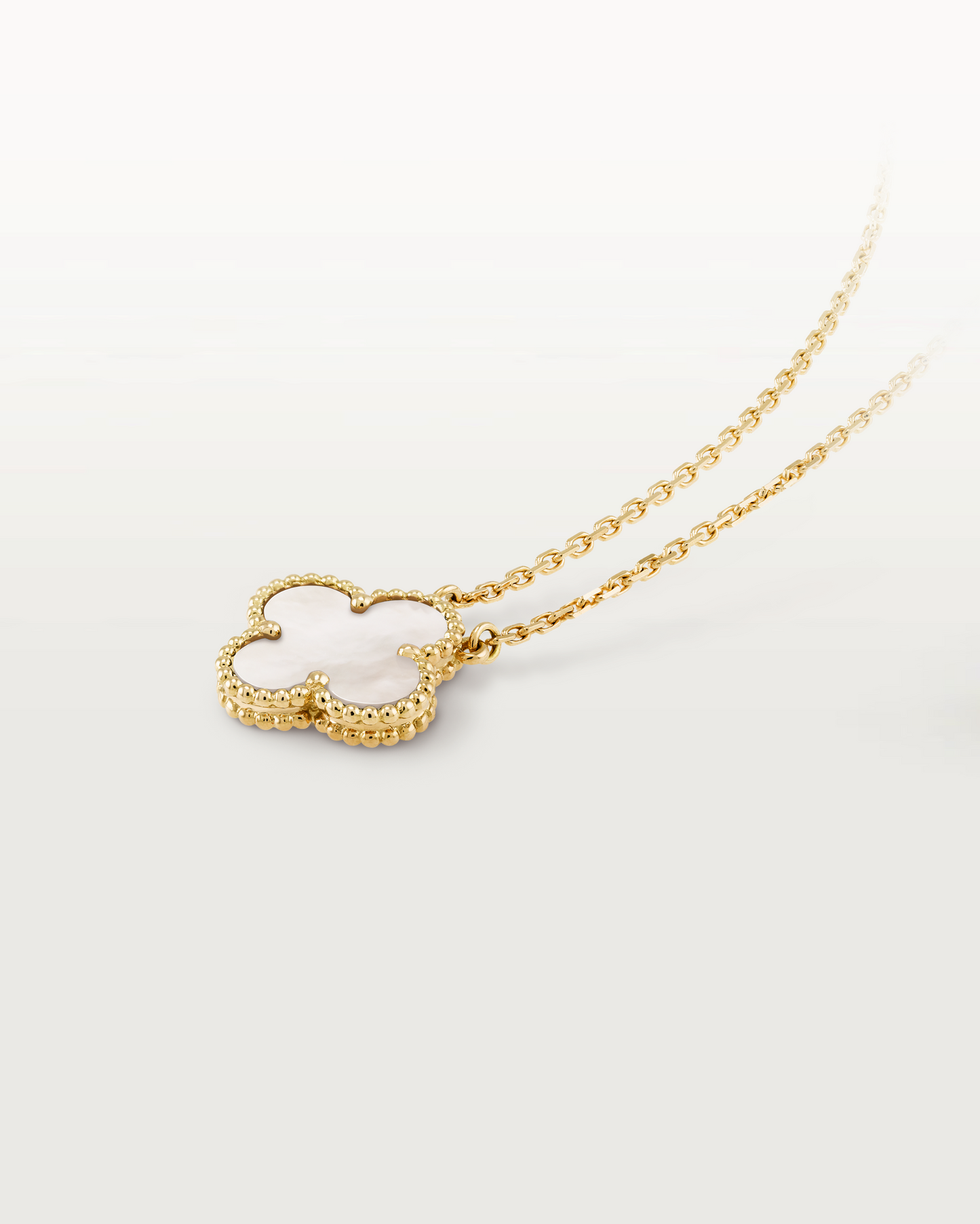 Clover Pendant White