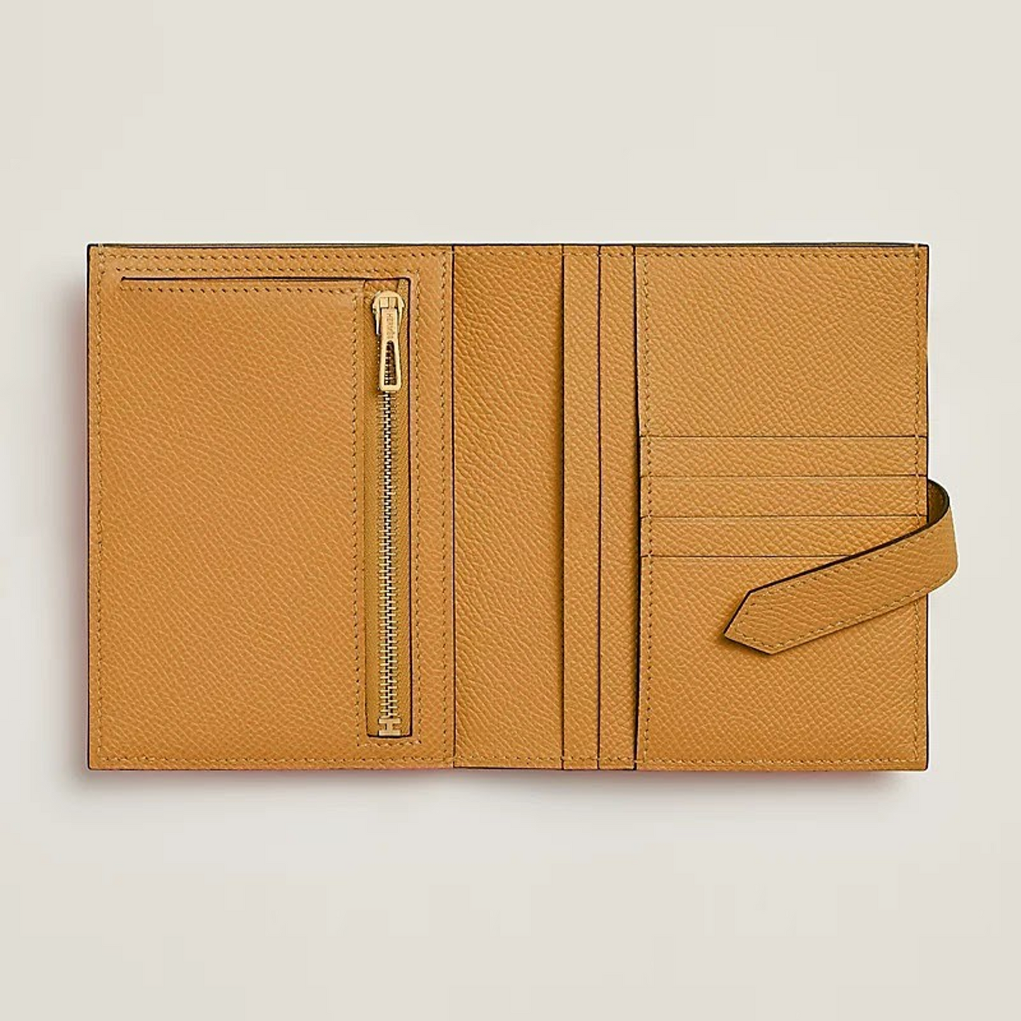 H Clasp Wallet Yellow