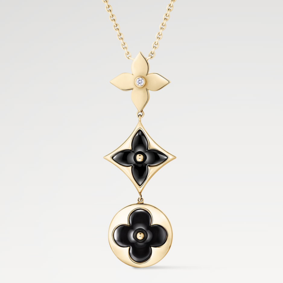 Floral 3-Tier Necklace