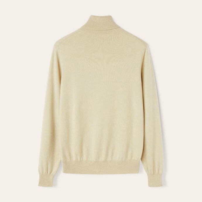 Turtleneck Jumper Beige