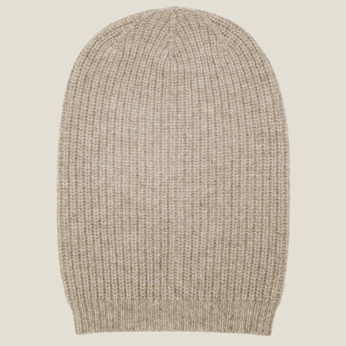 Knit Beanie Beige