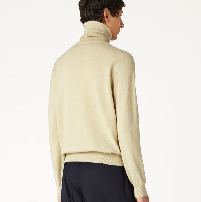 Turtleneck Jumper Beige