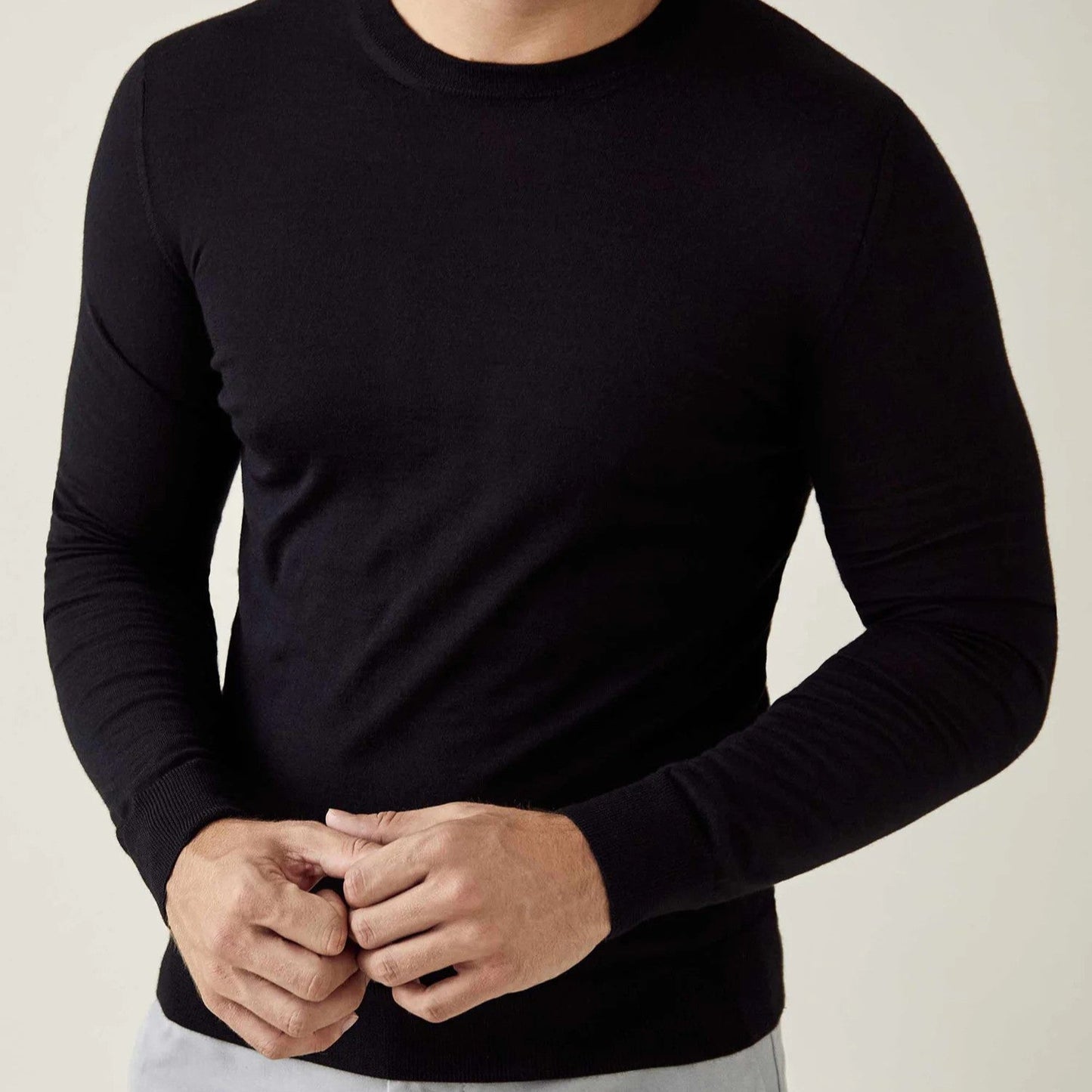 Crew Neck Black
