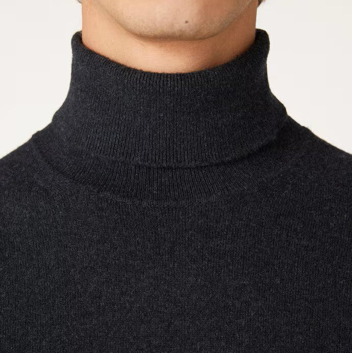 Turtleneck Jumper Black
