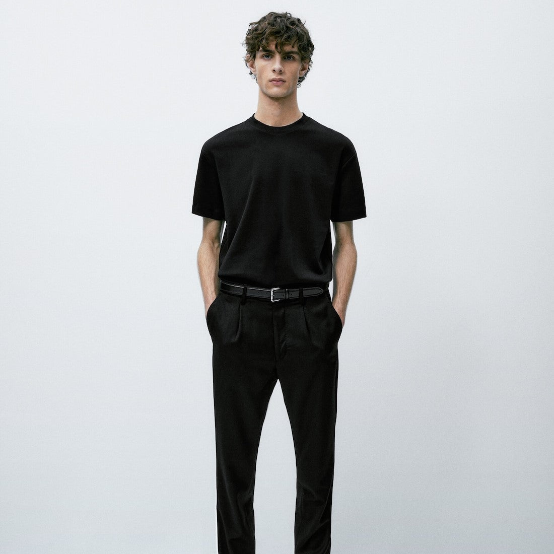 Crew Neck T-Shirt Black
