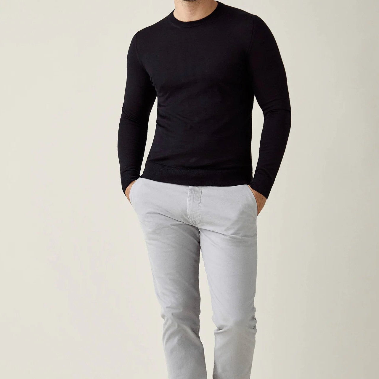 Crew Neck Black
