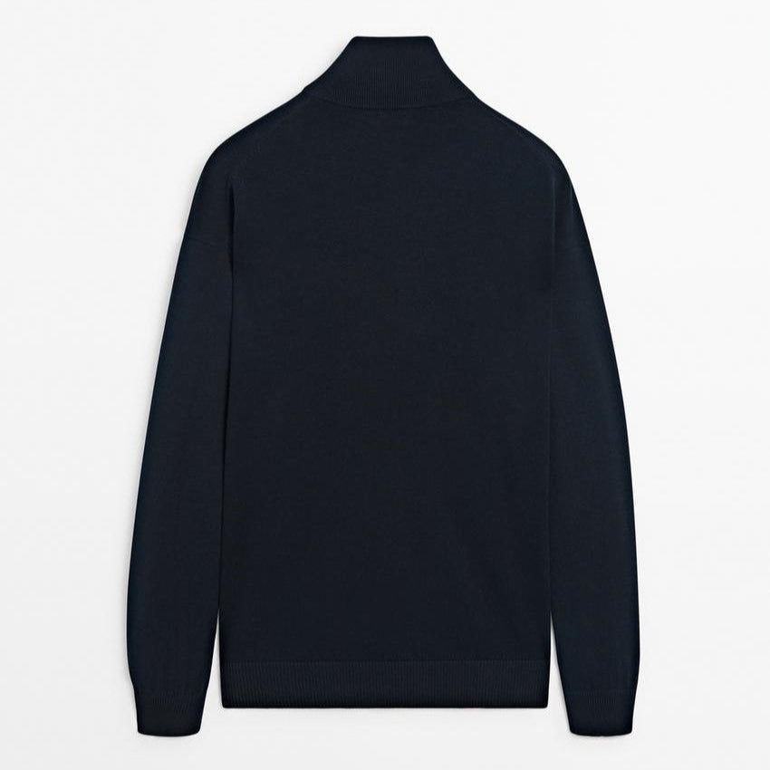 Quarter Zip Black