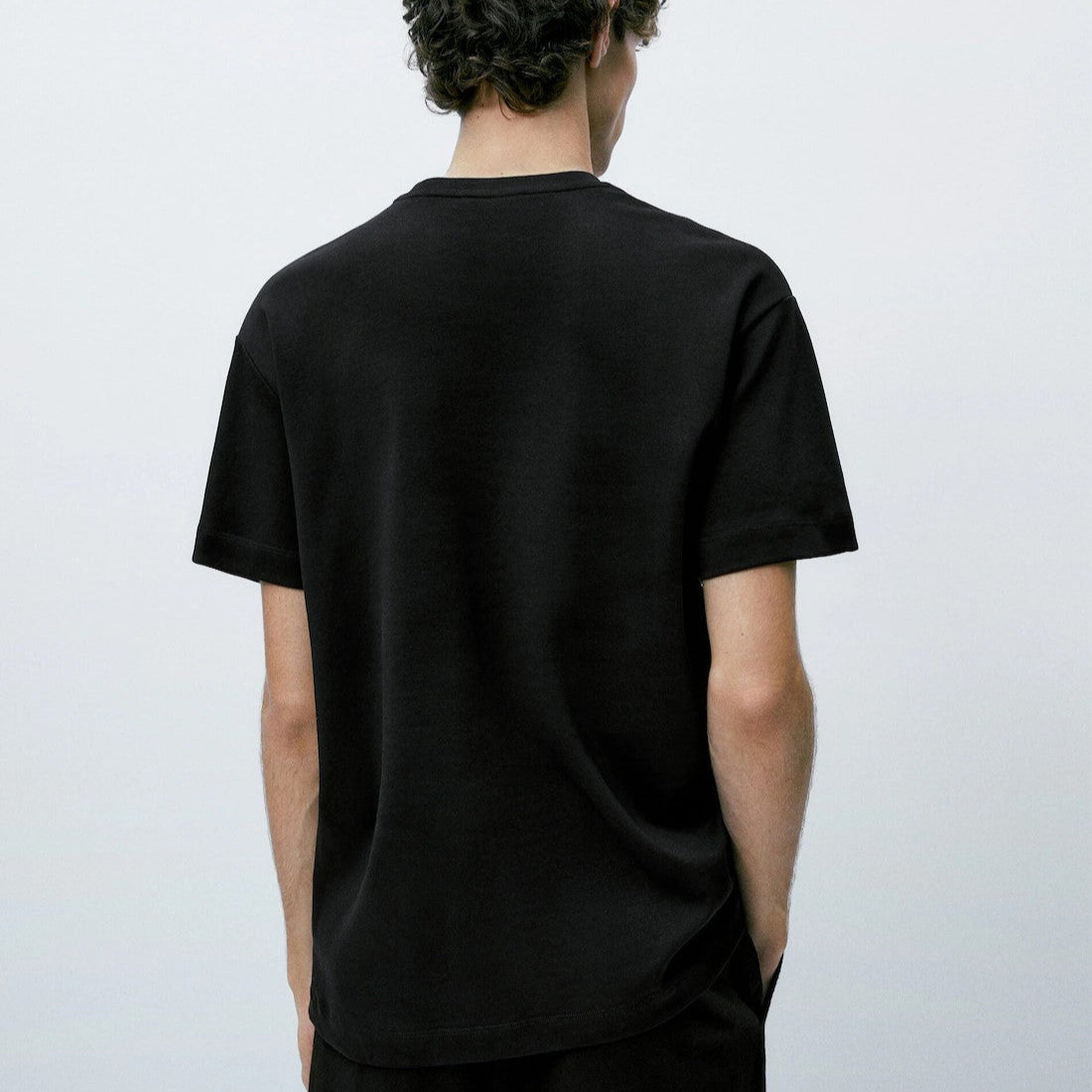 Crew Neck T-Shirt Black