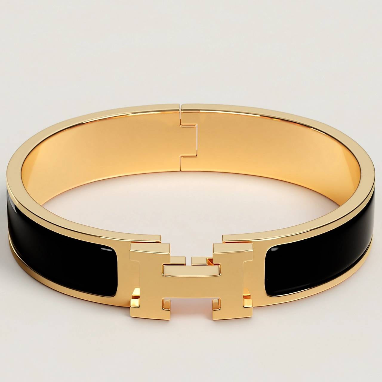 H Bracelet Black
