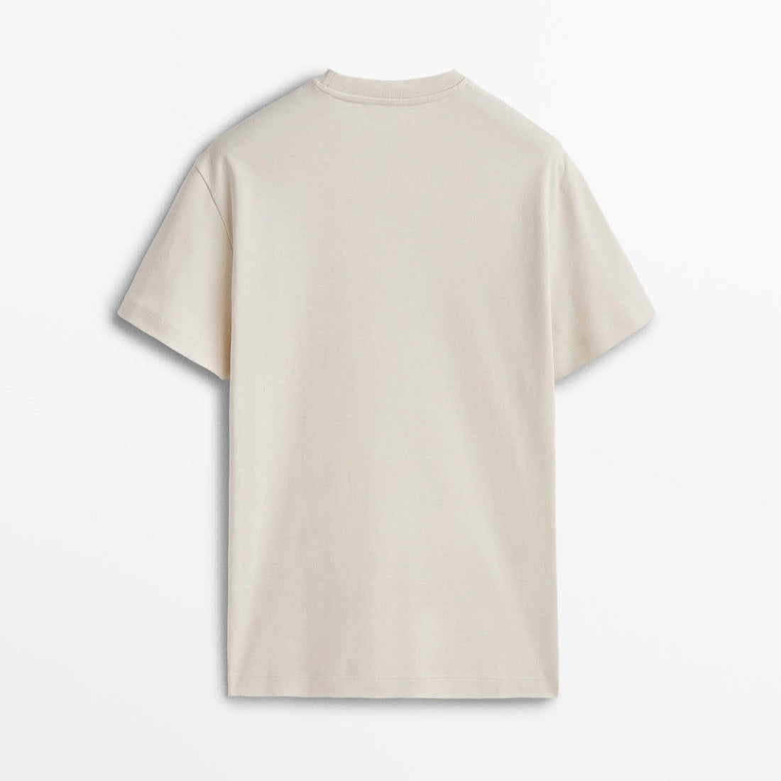 Crew Neck T-Shirt Cream