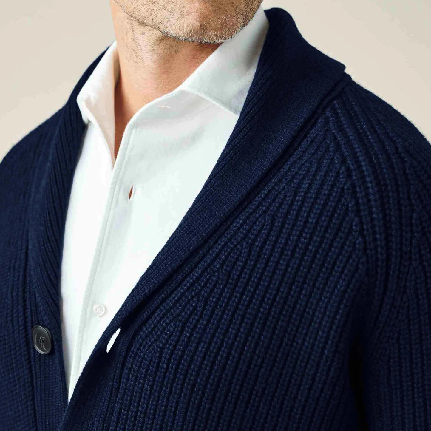 Shawl Cardigan Navy