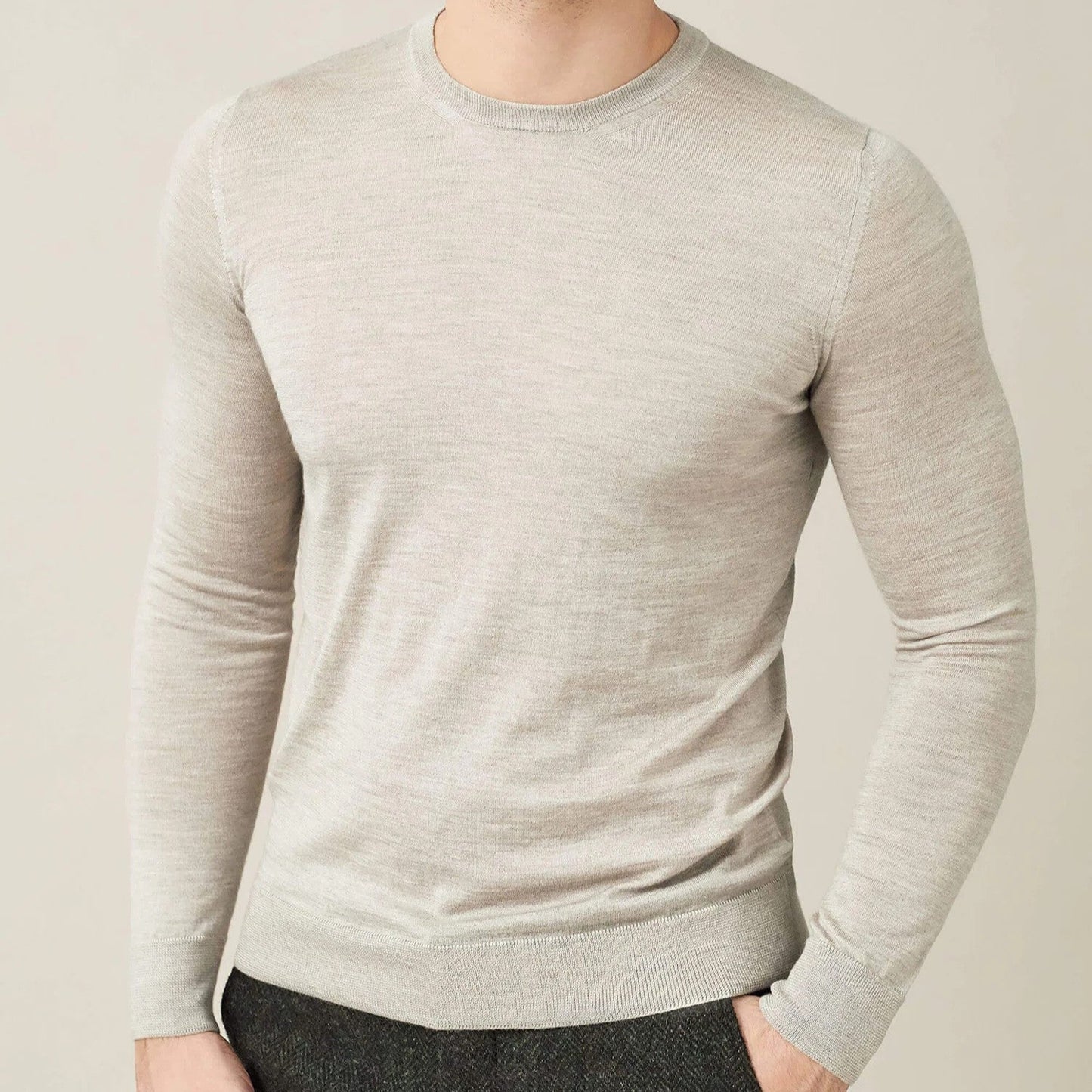 Crew Neck Gray