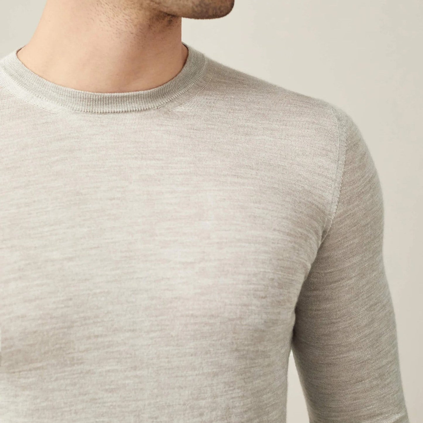 Crew Neck Gray