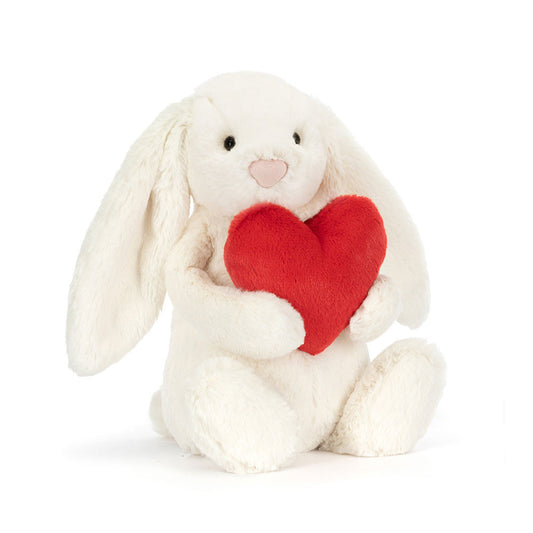 Plush Love Heart Bunny