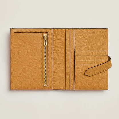 H Clasp Wallet Yellow
