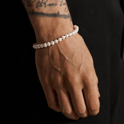 Rounded Pearl Bracelet