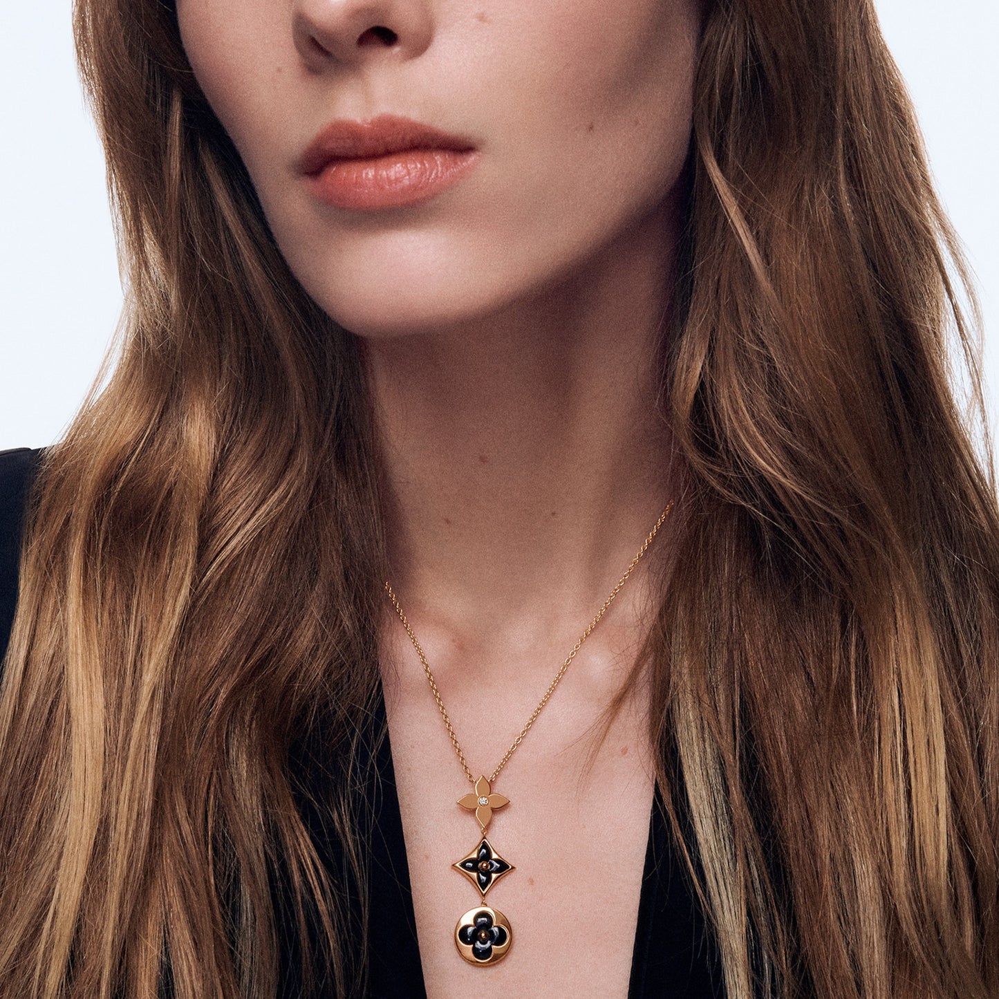 Floral 3-Tier Necklace