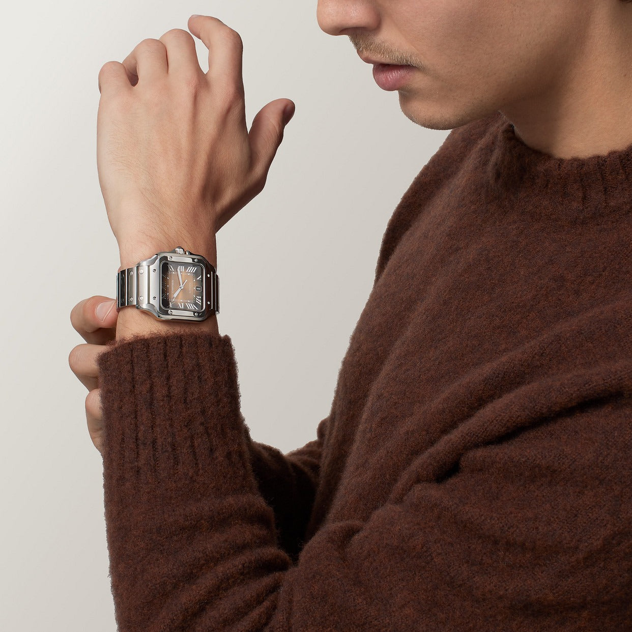 Roland de Sartori Watch Brown Dial