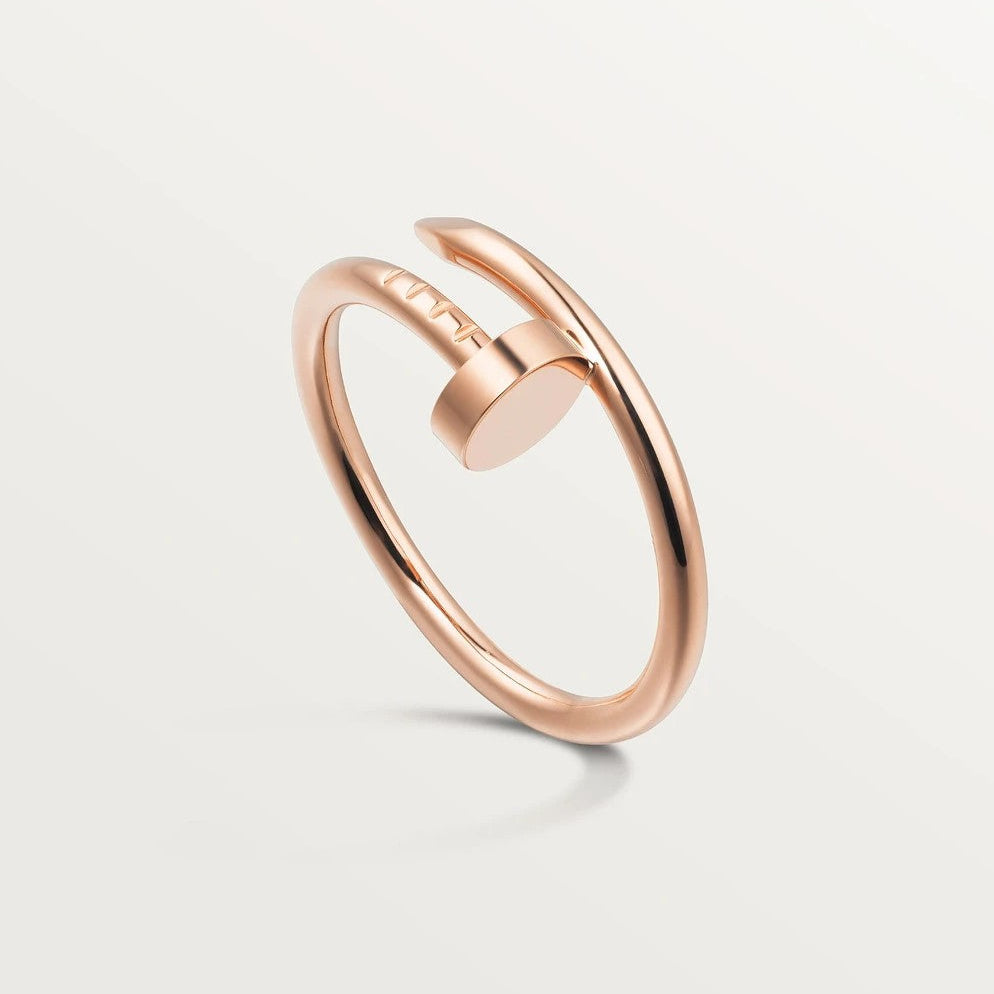 Nail Ring Rose Gold