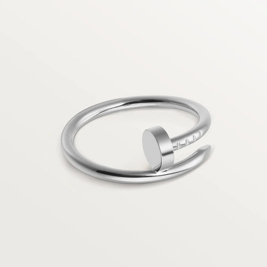 Nail Ring Silver