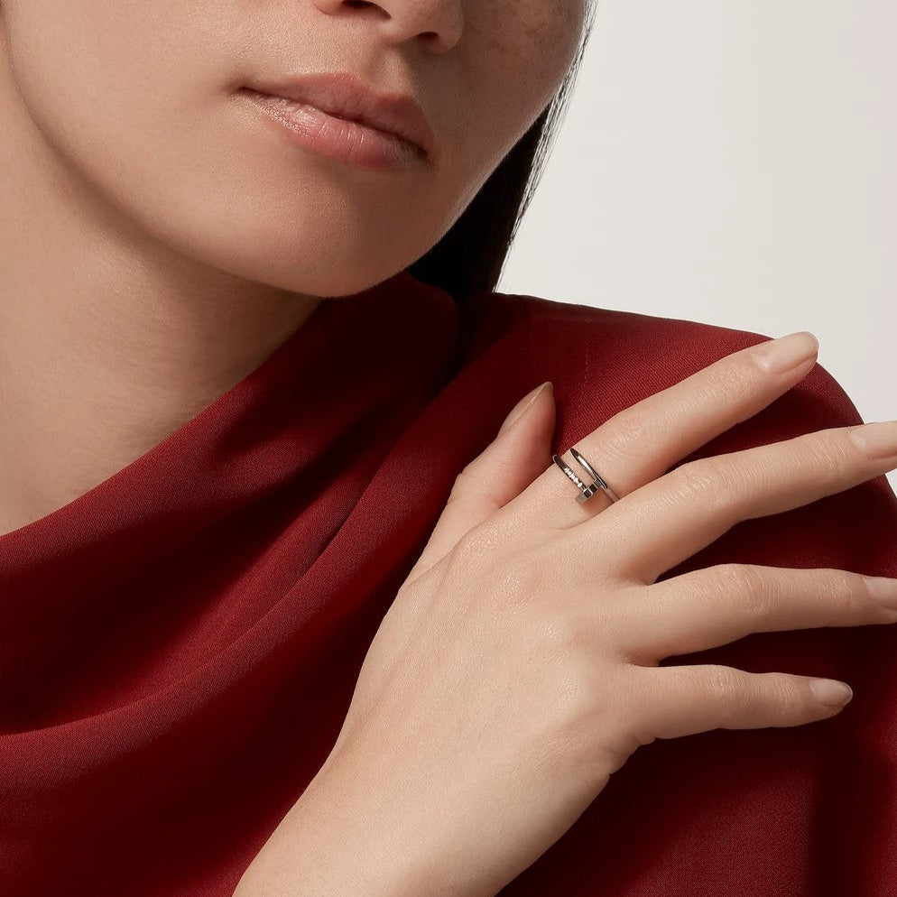 Nail Ring Silver